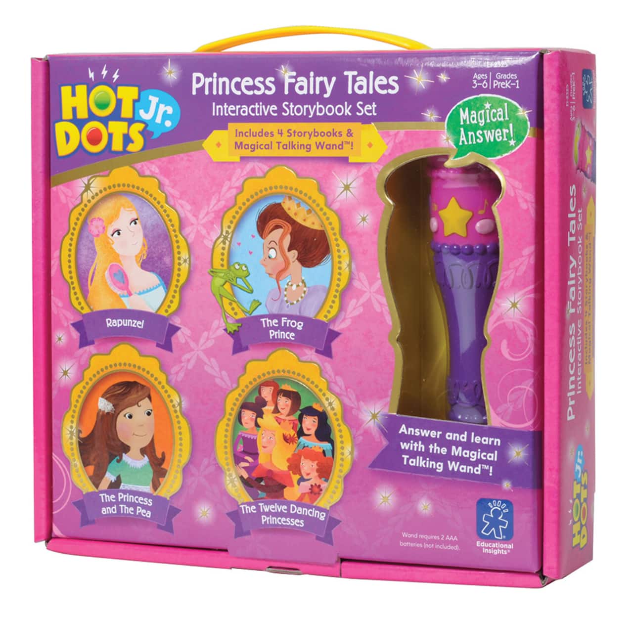 Hot Dots&#xAE; Jr. Princess Fairy Tales Interactive Storybook Set